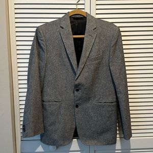 Men’s Banana Republic Gray Blazer 38S Excellent Condition